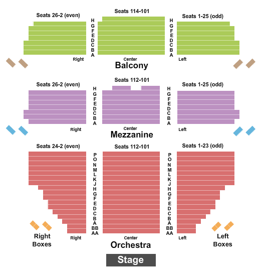 James Earl Jones Theatre Left On Tenth Seating Chart